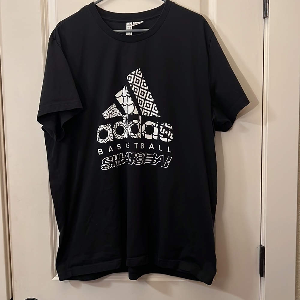 Men’s Black Adidas Tee